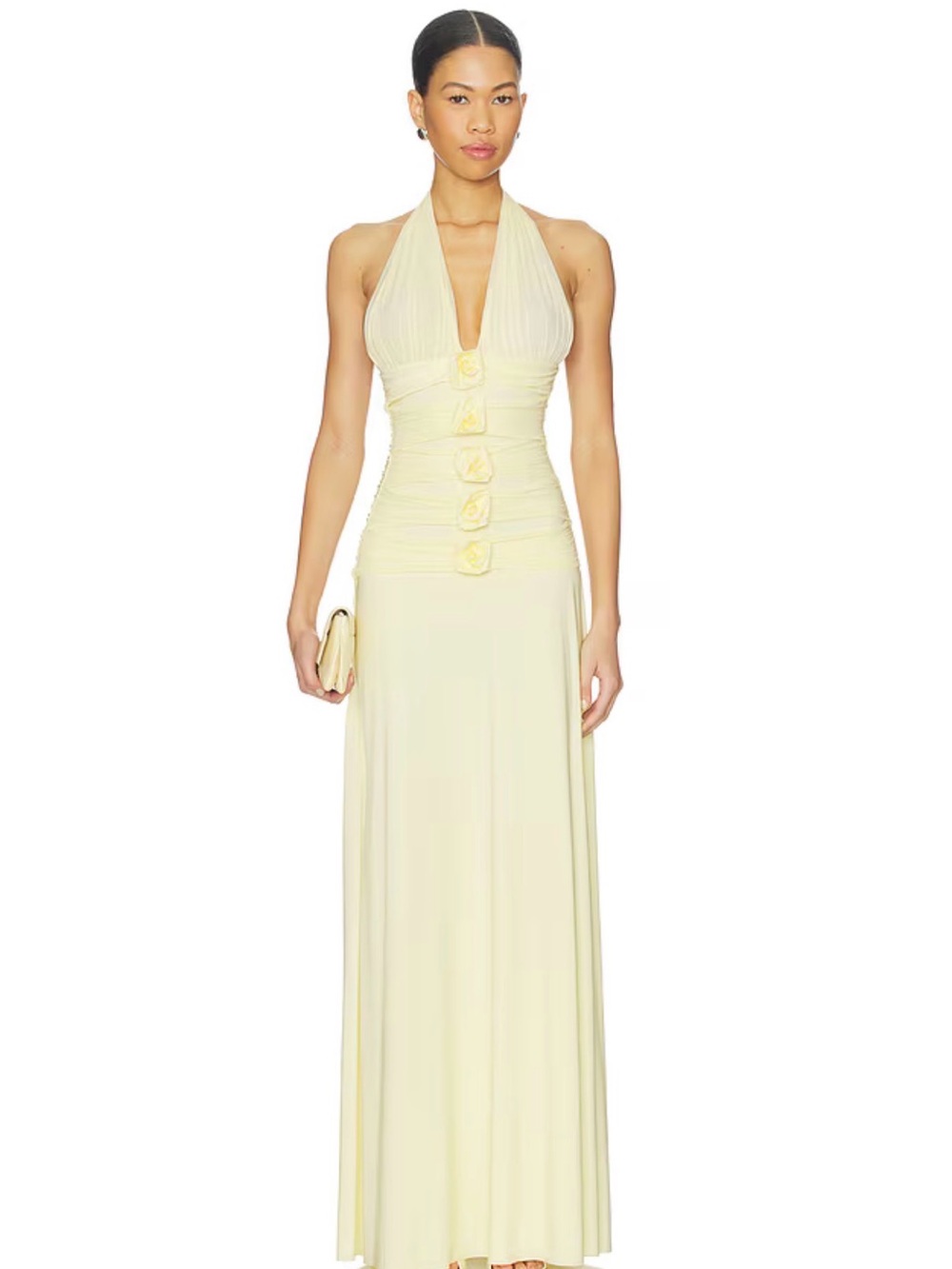 Villadiego dress in Vanilla Maygel Coronel - Picture 8 of 8